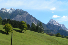 Bei St. Vigil mit bestem Wetter