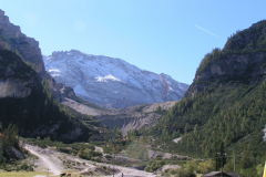 Blick von der Pederü-Hütte aus