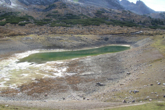 Niedrigwasser im Limosee