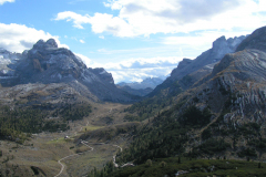 Blick in Richtung Gr. Fanesalm Blick in Richtung Gr. Fanesalm