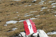 typische Wegmarkierung