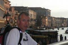 auf der Rialto Brücke